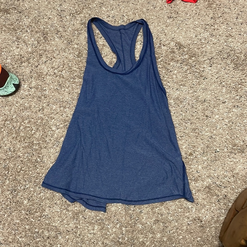 Lululemon blue tank top 6 medium